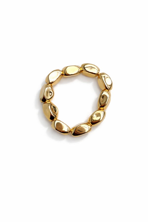 Gouden statement armband