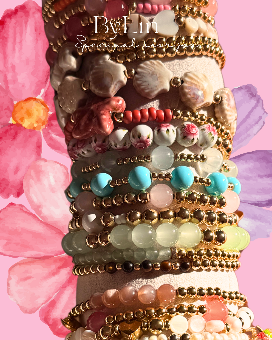 Allerlei soorten armbanden bij By Lin armbanden