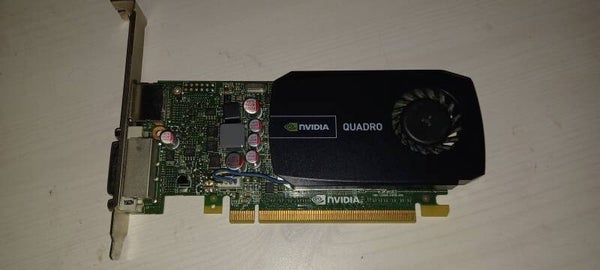 Nvidia Quadro 600 videokaart 2e hands