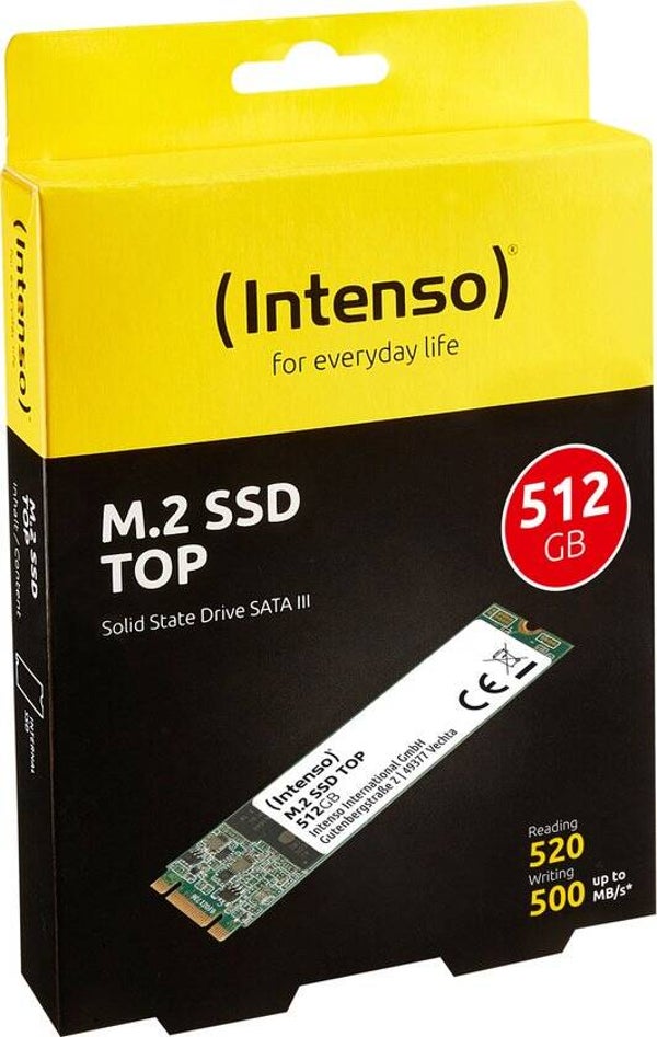 Intenso M.2 ssd 512gb PCIe