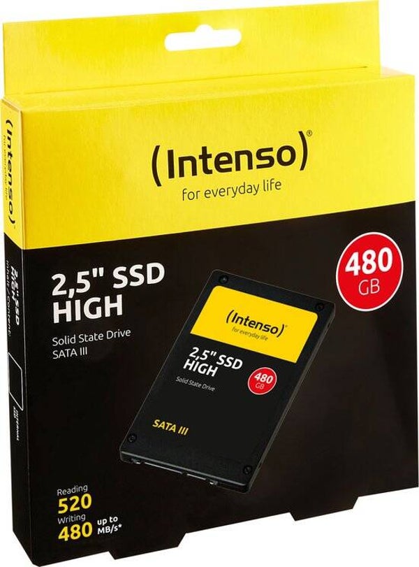 INTENSO 2.5 INCH SSD 480gb OPSLAG SATA III