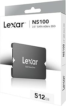 Lexar NS100 512 GB 2.5" SSD