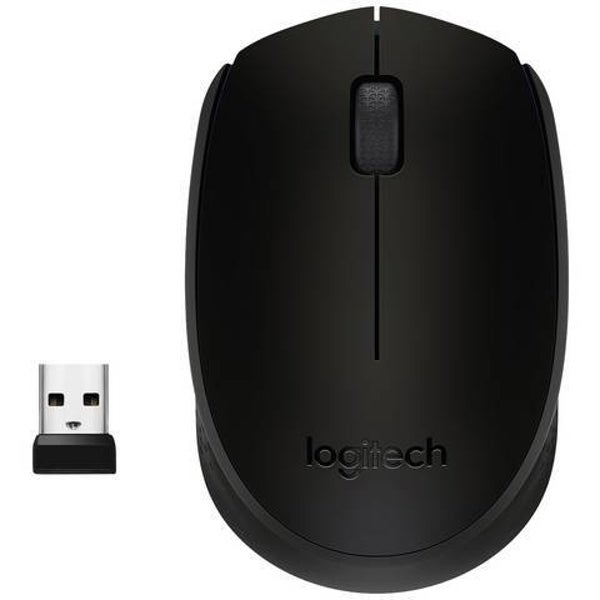 Logitech M171 draadloze muis zwart