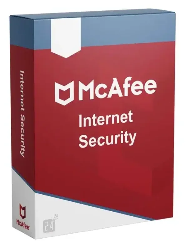 McAfee Internet Security voor 3 apparaten 1 jaar (levering via email)