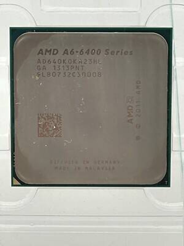 AMD A6 6400k processor