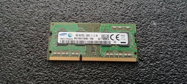Samsung 4gb PC3L 12800s ddr3 so-dimm geheugen