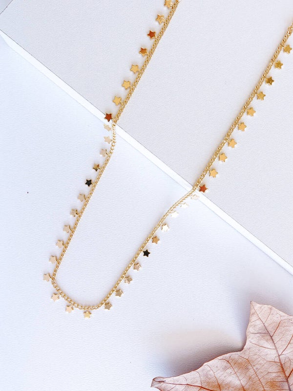 Colar com mini estrela