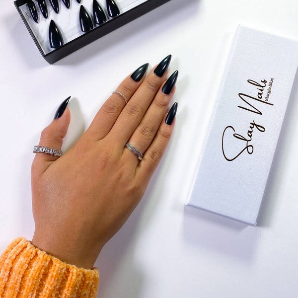 STILETTO LONGA BLACK