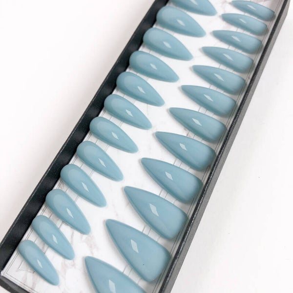 STILETTO LONGA AZUL
