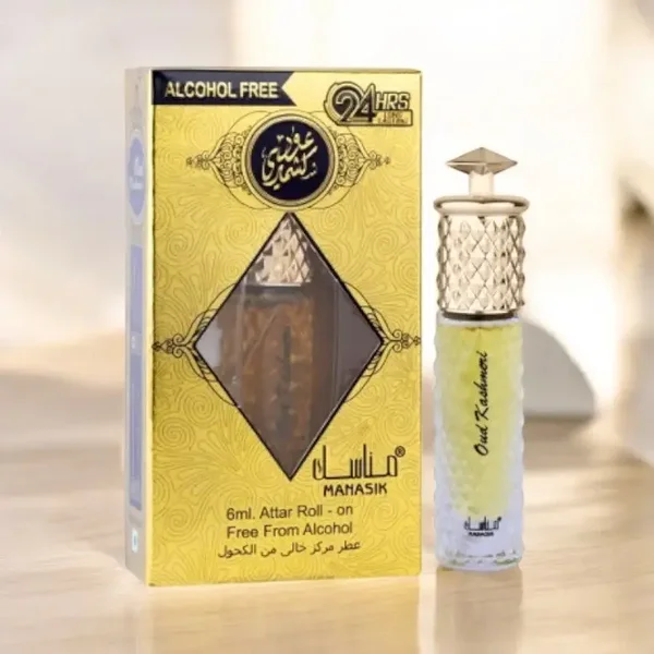Concentré parfum de dubai roll on oud kashmeri 6ml