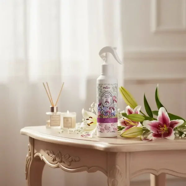 spray d'ambiance maison, tissu lily 220ML