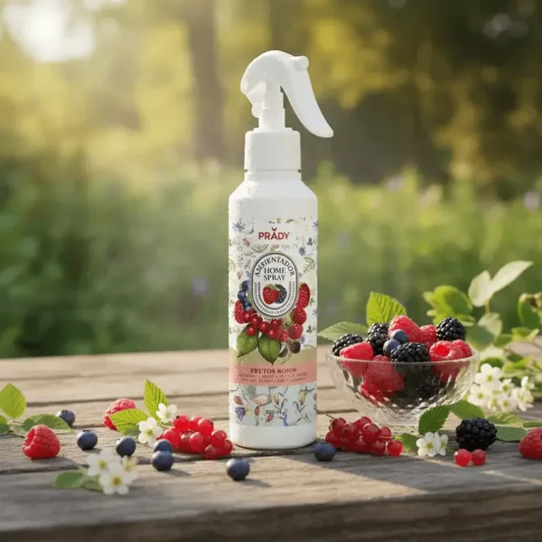 spray d'ambiance maison tissu fruits rouges 220ML