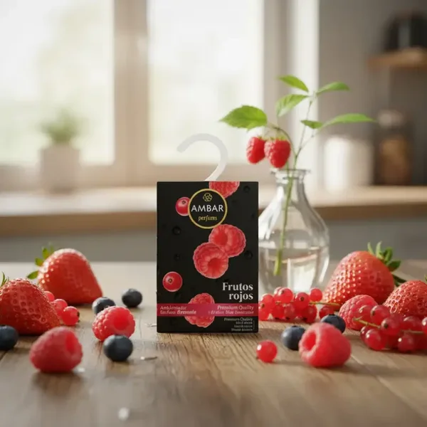 sachet armoire fruits rouge