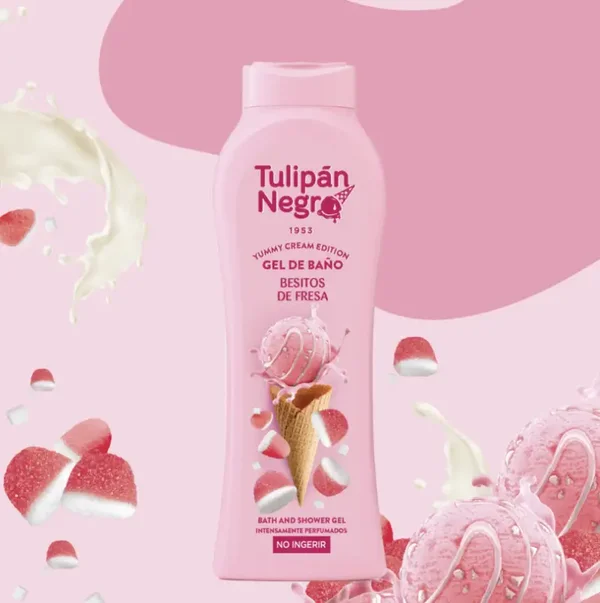 Gel Douche "Yummy Crème Bonbon Fraise" 650ml