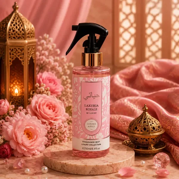 Spray d’intérieur Dubai 250ml - Laxuria yara rose