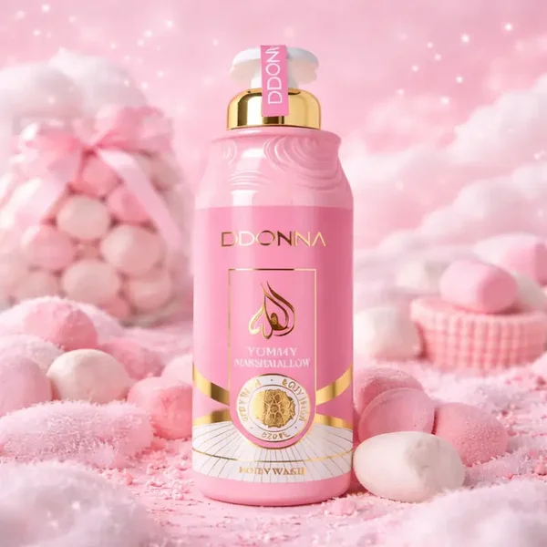 Gel Douche Yummy Marshmallow 520ml - D’Donna