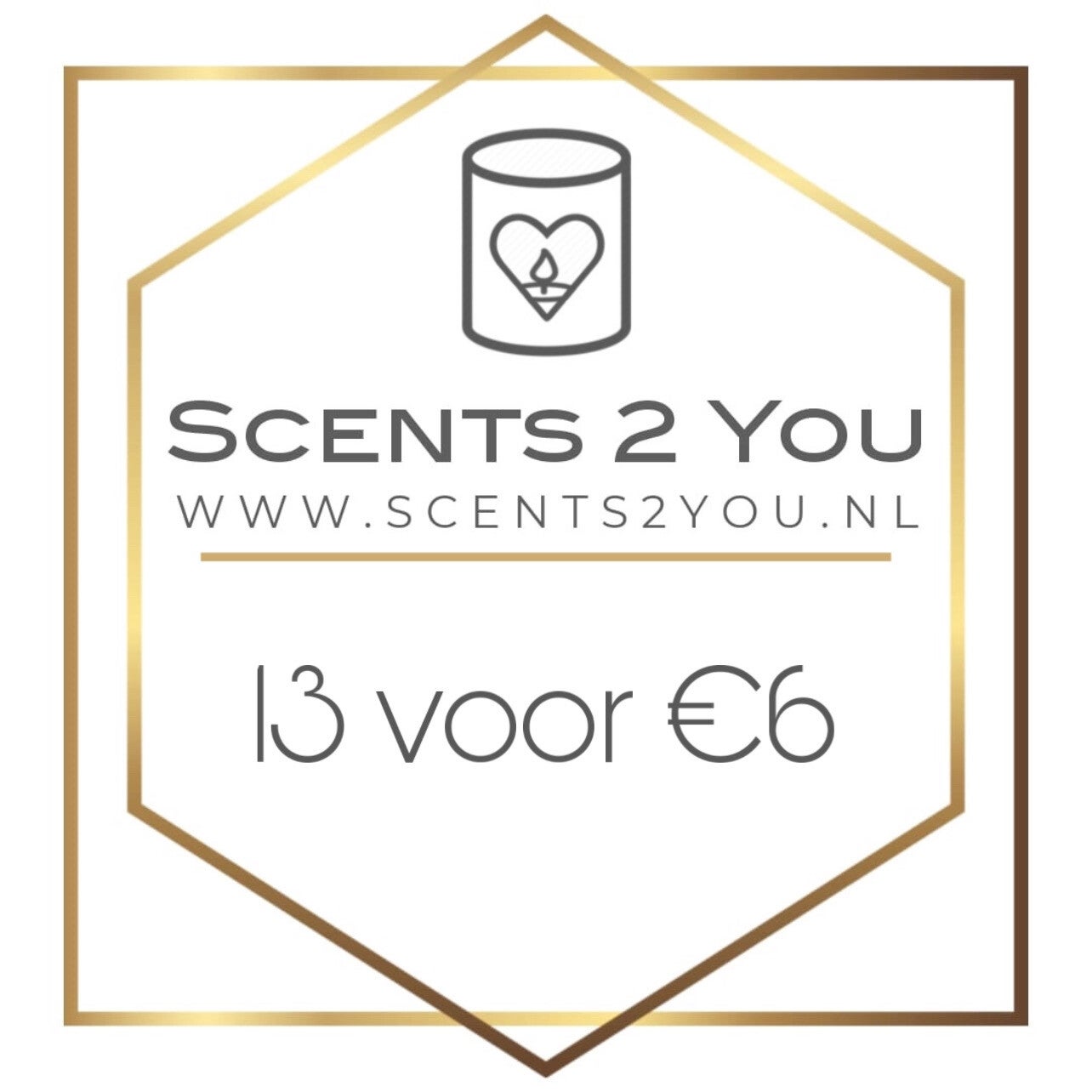 13 waxmelts voor €6,-