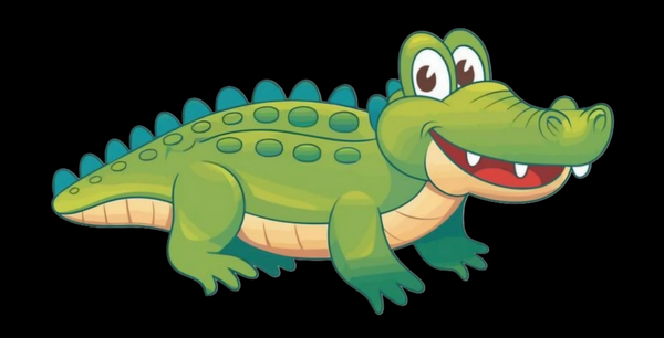 Einlagen Krokodil