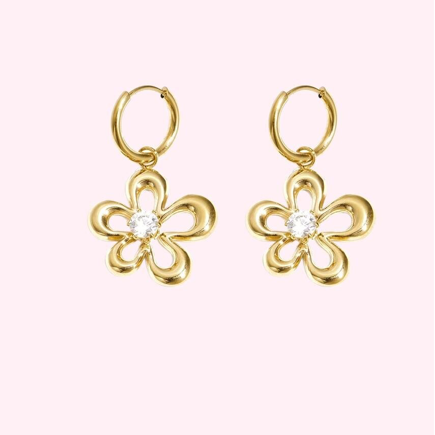Golden Bloom Earrings