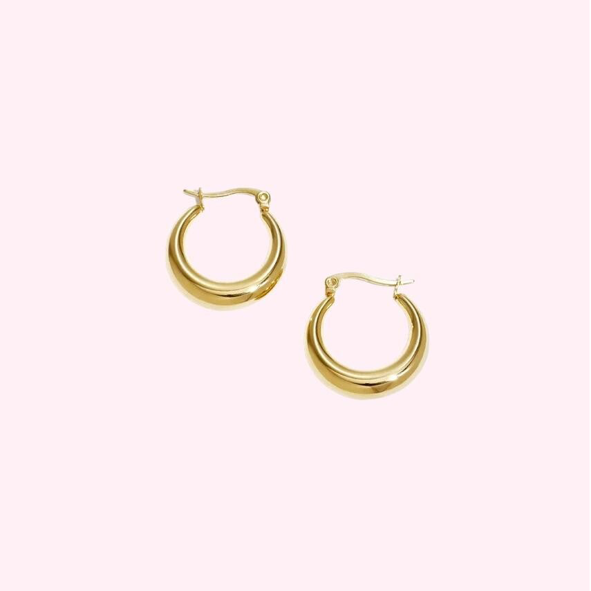 Chunky Hoop Earrings