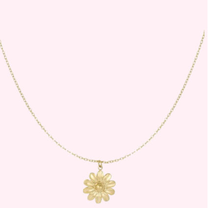 Golden Daisy Necklace