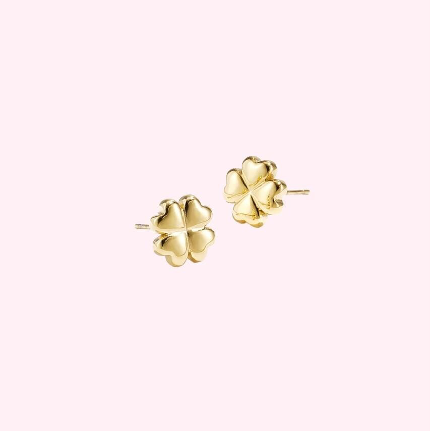 Lucky Clover Studs