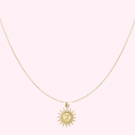 Golden Sun Necklace