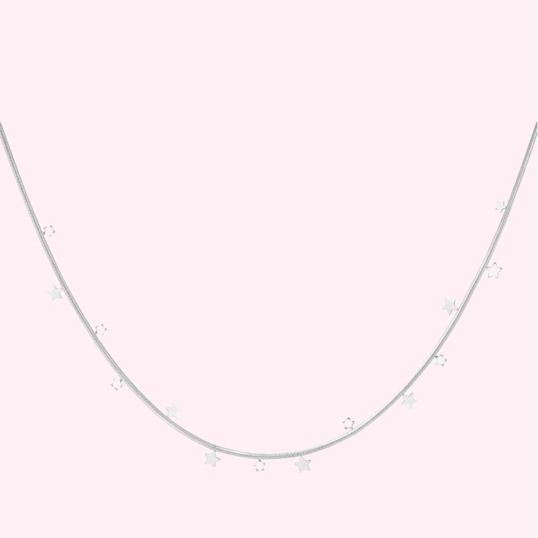 Silver Star Necklace