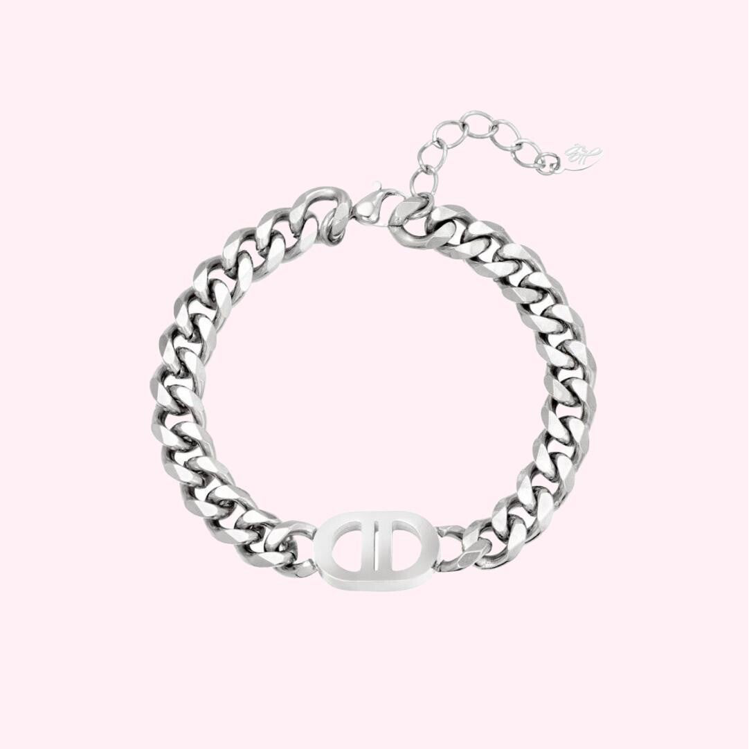 Silver Chain Link Bracelet