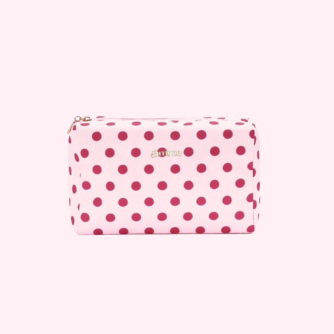 Polka Dot Make-up Bag
