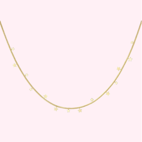 Golden Star Necklace
