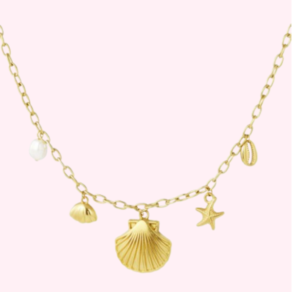 Beach Charm Necklace