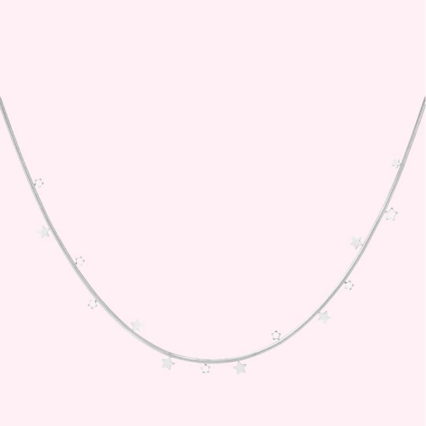 Silver Star Necklace