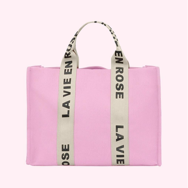 Roze Canvas Tote Bag