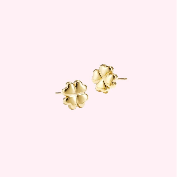 Lucky Clover Studs