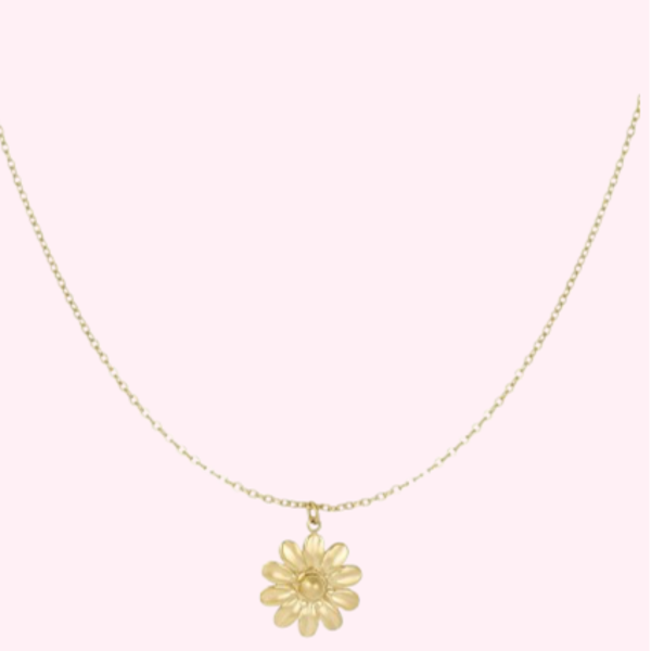 Golden Daisy Necklace