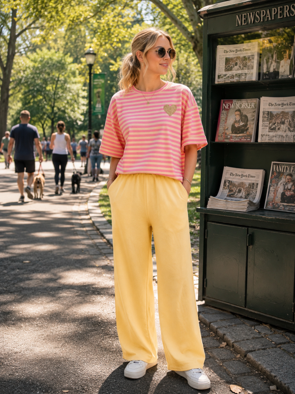 Setje T-shirt + broek