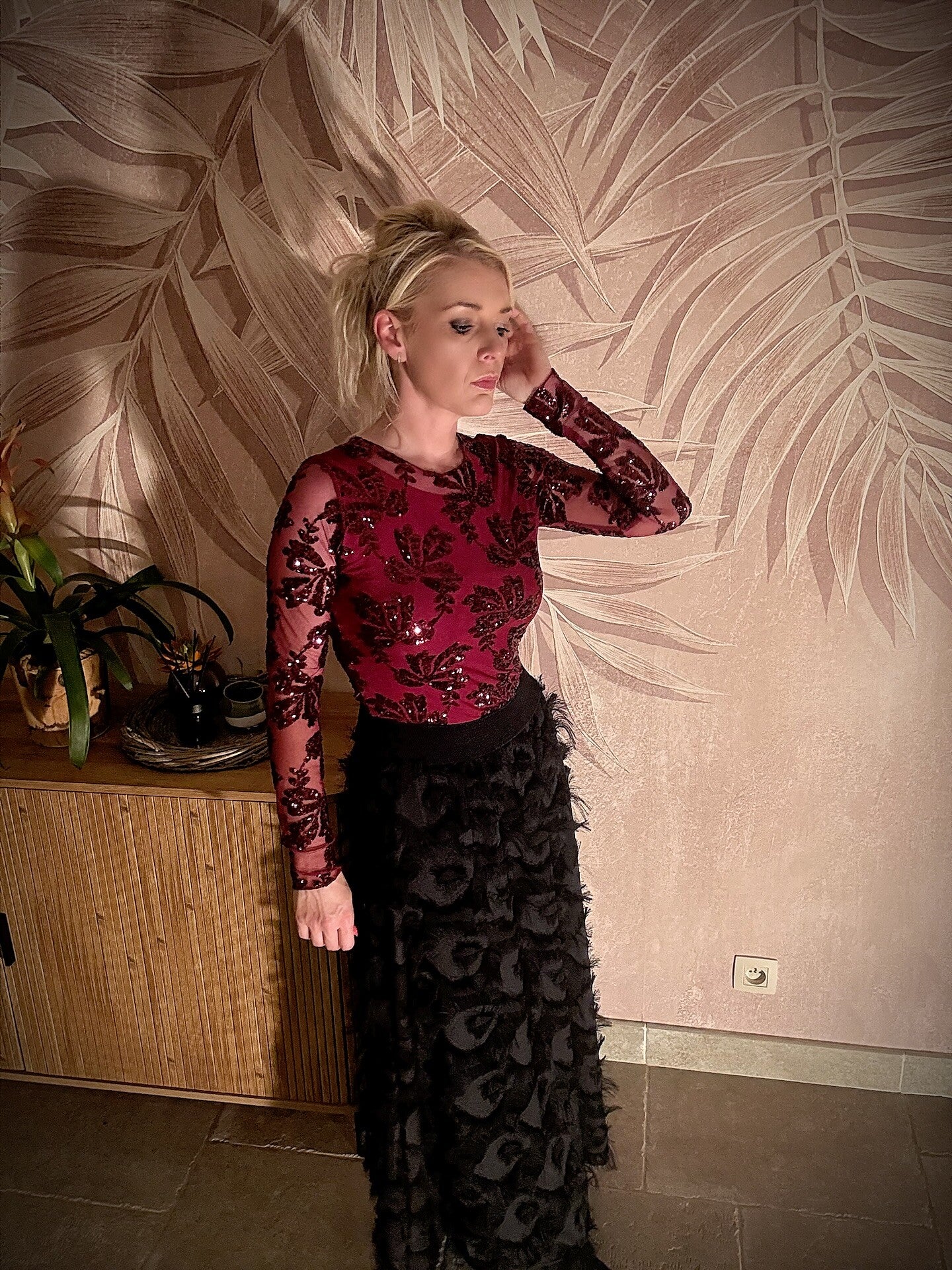 Bordeaux harmony top