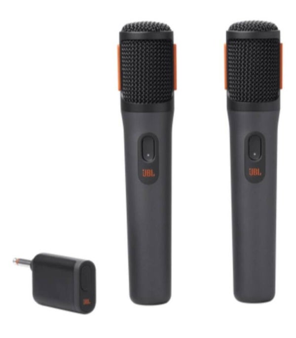 jbl draadloze microfoon set op accu+dongel (aanvulling op de jbl partyspeakers)