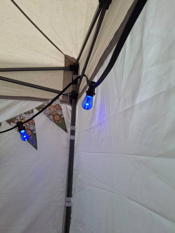 Prikkabel 15 meter thema bleu
