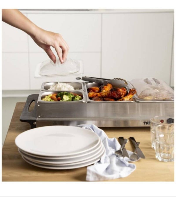 tristar buffetwarmer chafing dish elektrisch (laag verbruik)