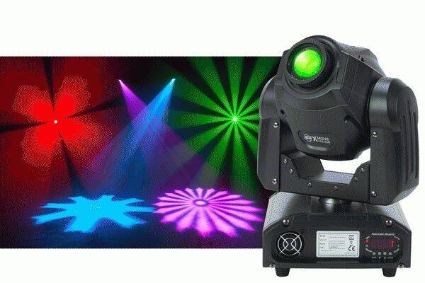 004 american audio dj x-move 25r led (set van 2 in flightcase)