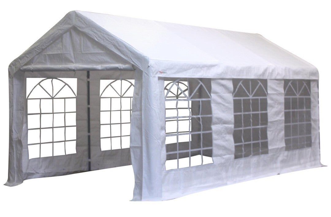 3x6 stokkentent orangeoutdoor (zware kwaliteit)