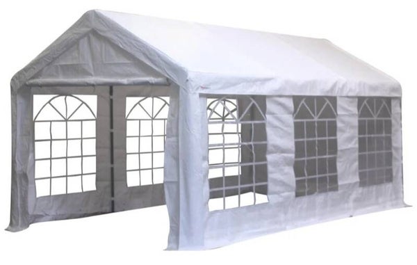 3x6 stokkentent pakket"route 66"pub/tent/tap/jbl310 partyspeaker