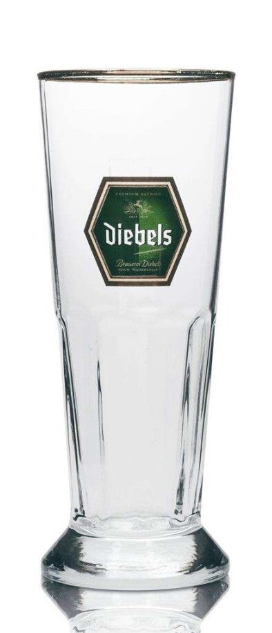 Bierglas 25cl altbier diebels per 12