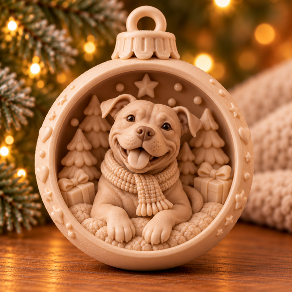 kerstbal pittbull
