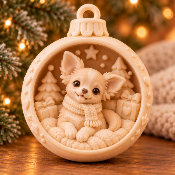 kerstbal chihuahua