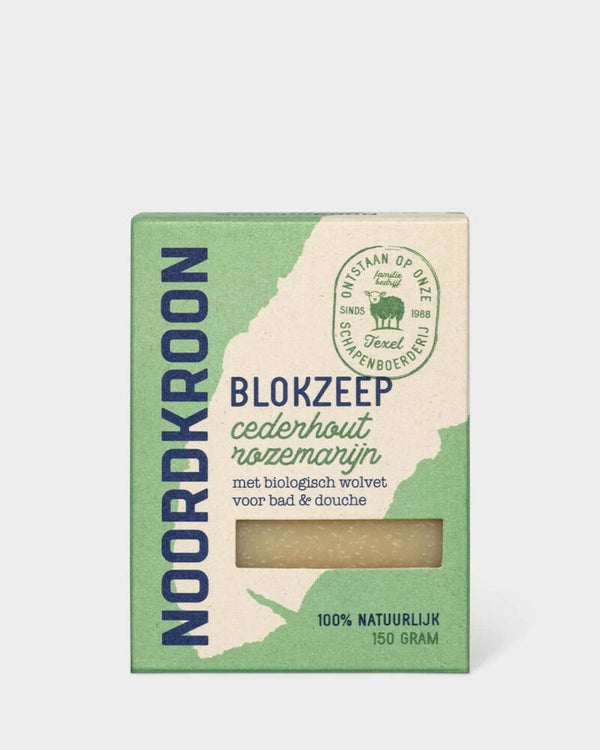 Blokzeep cederhout & rozemarijn