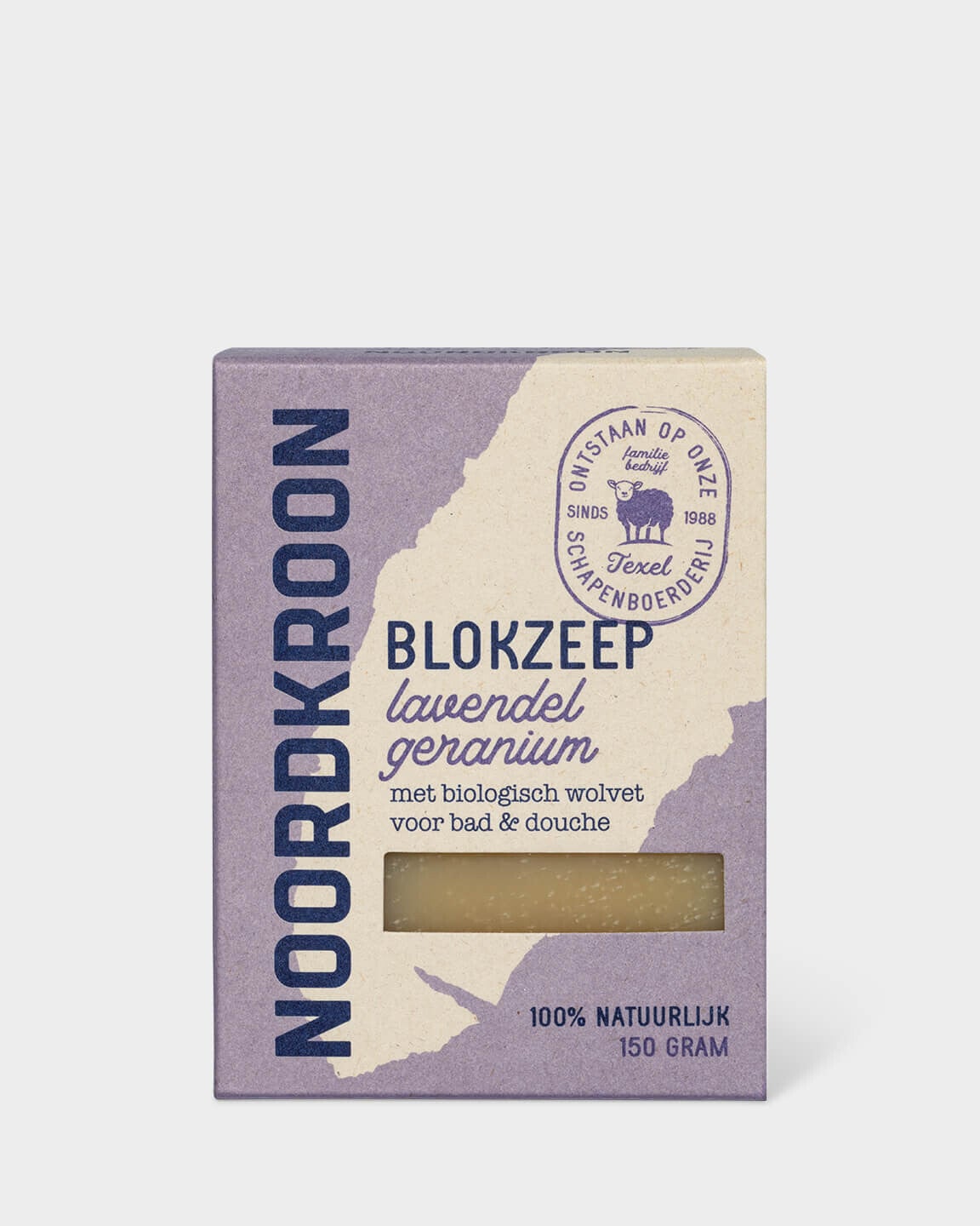 Blokzeep lavendel & geranium