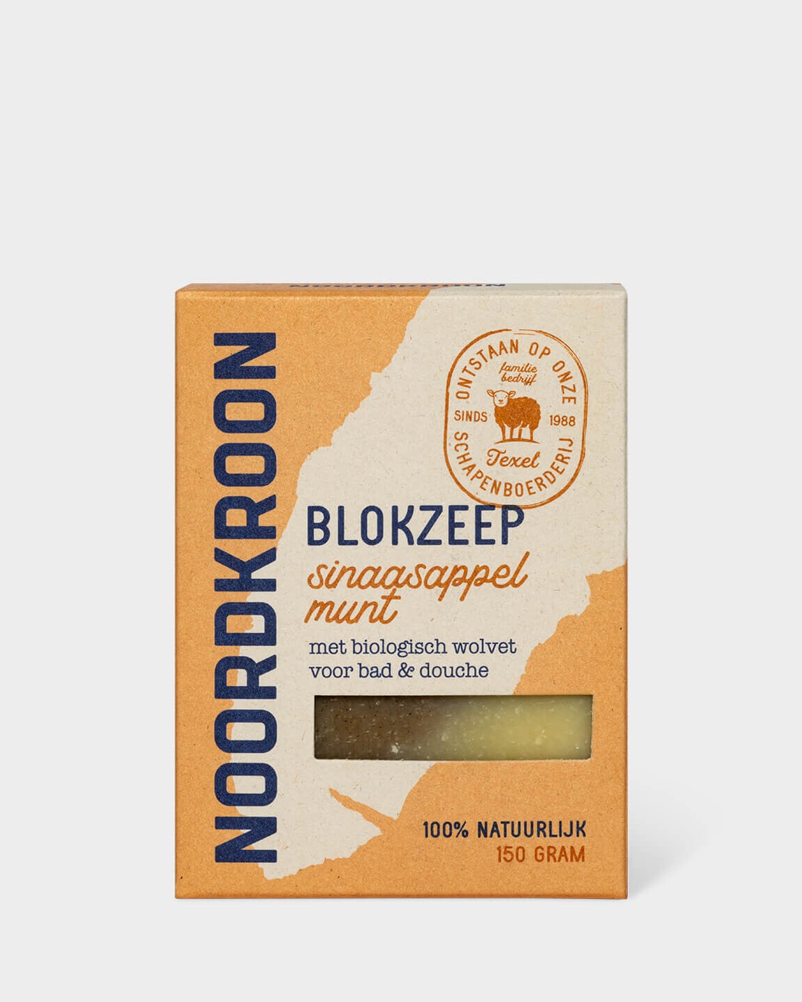 Blokzeep sinaasappel & munt